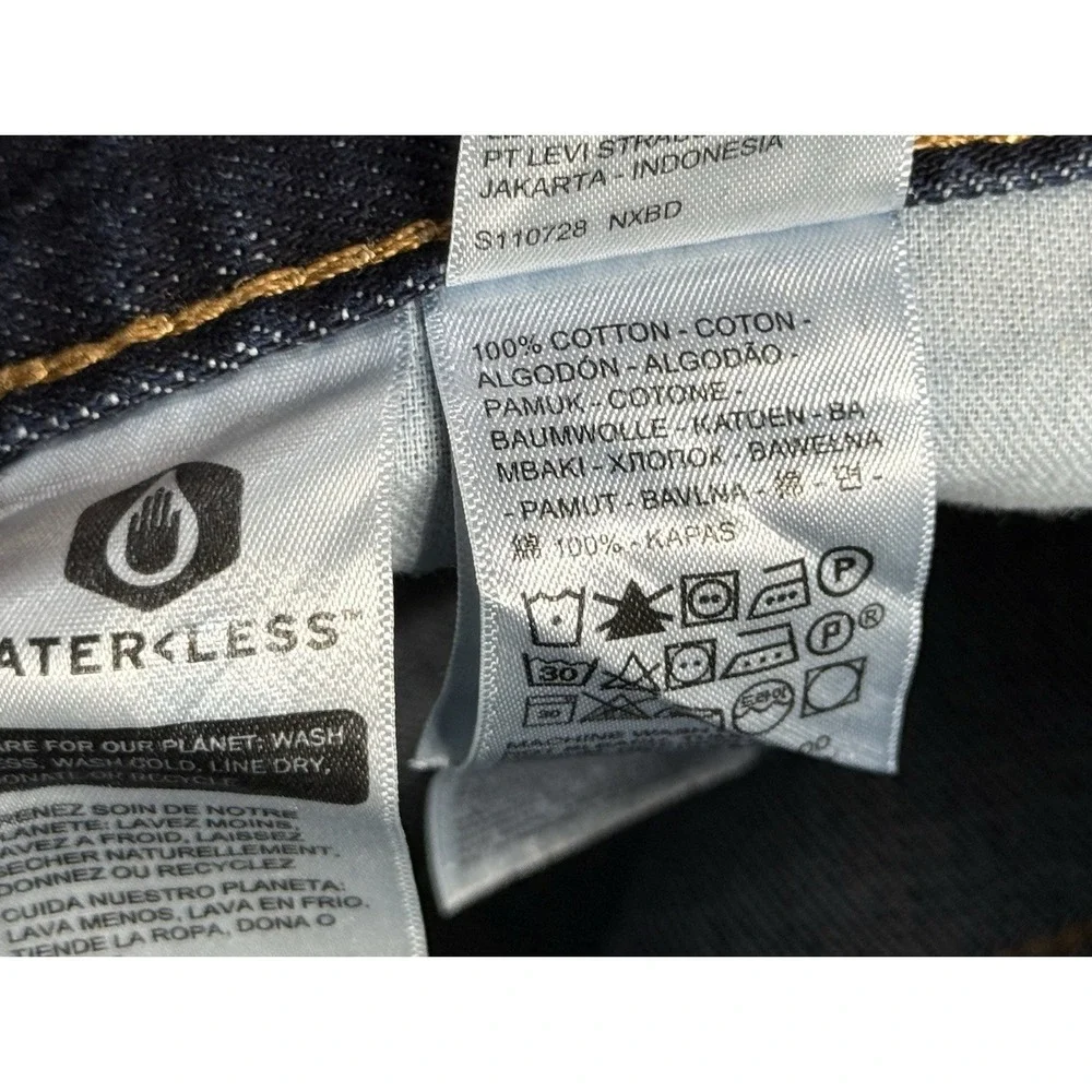 Levi's 550 Relaxed Fit Jeans Men's 40x34 Dark Wash Straight Leg Denim Classic